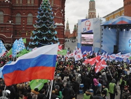 ประชาชนรัสเซียสนับสนุนนายกฯปูตินลงสมัครรับเลือกตั้งประธานาธิบดีรัสเซีย